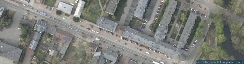 Zdjęcie satelitarne Warszawska ul.