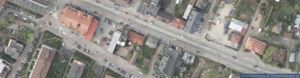Zdjęcie satelitarne Warszawska ul.