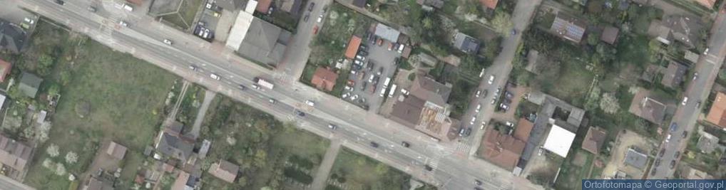 Zdjęcie satelitarne Warszawska ul.