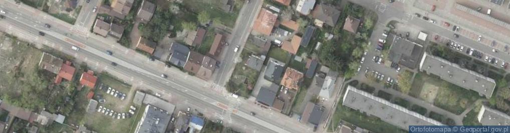 Zdjęcie satelitarne Warszawska ul.