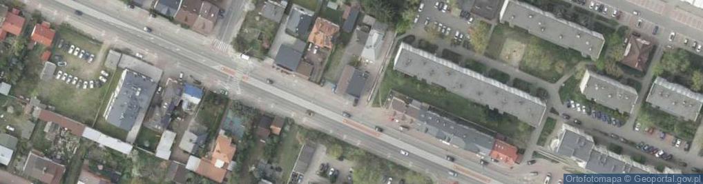 Zdjęcie satelitarne Warszawska ul.