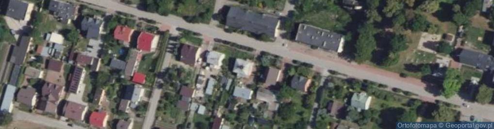 Zdjęcie satelitarne Walk nad Bzurą ul.