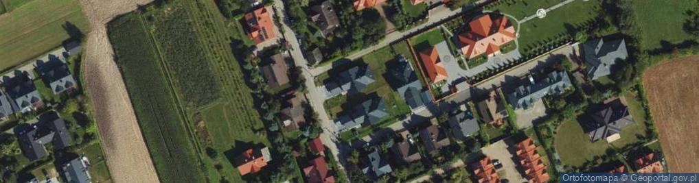 Zdjęcie satelitarne Wąwozowa ul.