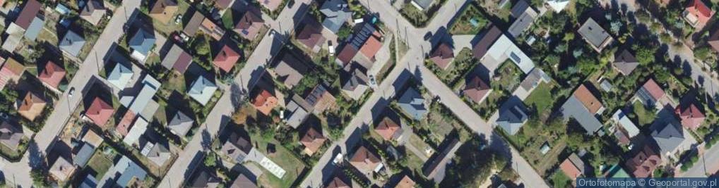 Zdjęcie satelitarne Wąska ul.