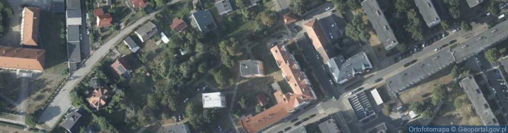 Zdjęcie satelitarne Wałowa ul.