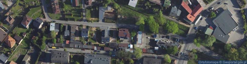 Zdjęcie satelitarne Warta ul.