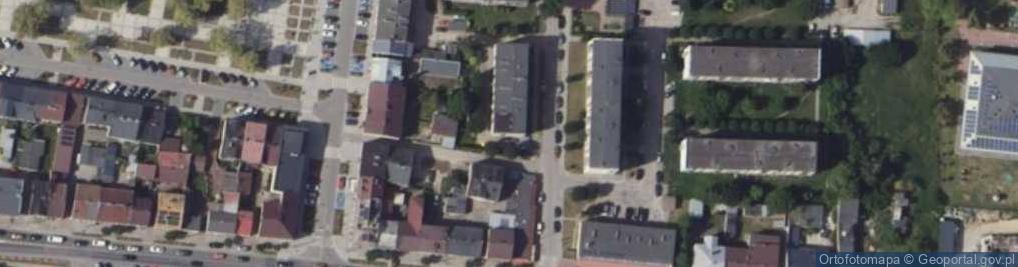 Zdjęcie satelitarne Wąska ul.