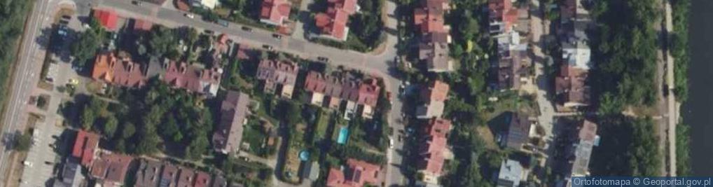 Zdjęcie satelitarne Wazów ul.