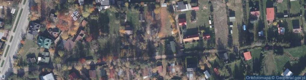 Zdjęcie satelitarne Wakacyjna ul.