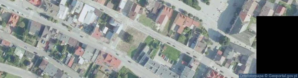 Zdjęcie satelitarne Wąska ul.