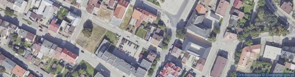 Zdjęcie satelitarne Wąska ul.