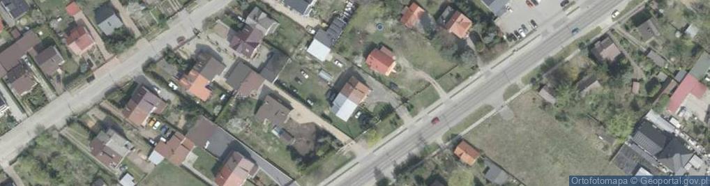 Zdjęcie satelitarne Warszawska ul.