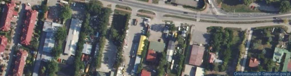 Zdjęcie satelitarne Warszawska ul.