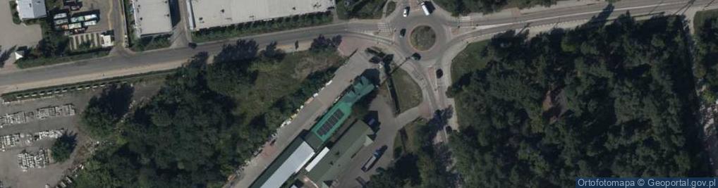 Zdjęcie satelitarne Warsztatowa ul.
