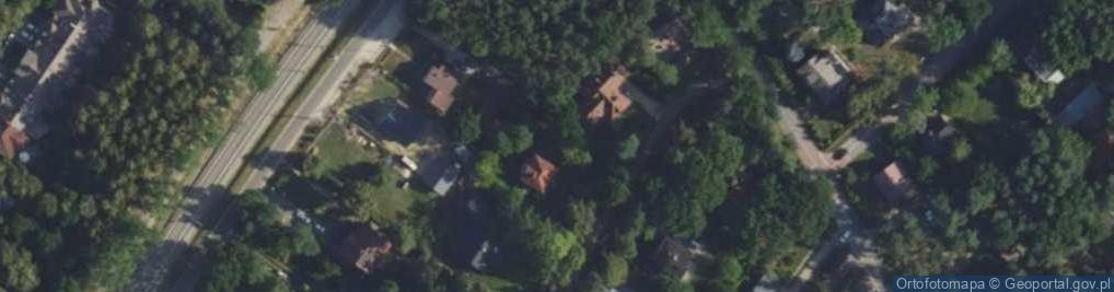 Zdjęcie satelitarne Wazów ul.