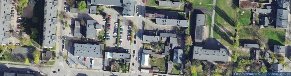 Zdjęcie satelitarne Waryńskiego Ludwika ul.