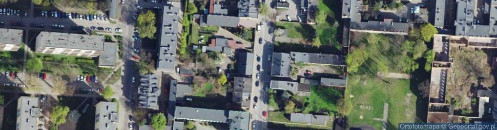 Zdjęcie satelitarne Waryńskiego Ludwika ul.