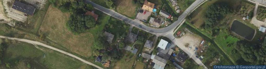 Zdjęcie satelitarne Waraksiewicza, gen. ul.