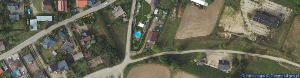 Zdjęcie satelitarne Waraksiewicza, gen. ul.