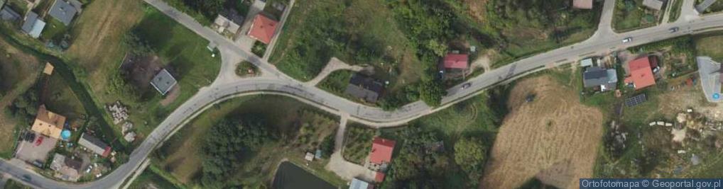 Zdjęcie satelitarne Waraksiewicza, gen. ul.