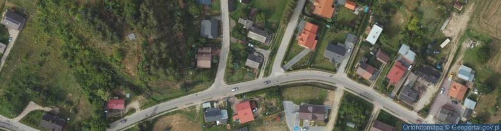 Zdjęcie satelitarne Waraksiewicza, gen. ul.