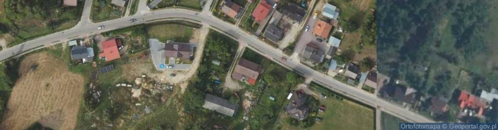 Zdjęcie satelitarne Waraksiewicza, gen. ul.