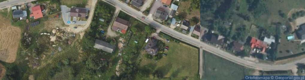 Zdjęcie satelitarne Waraksiewicza, gen. ul.
