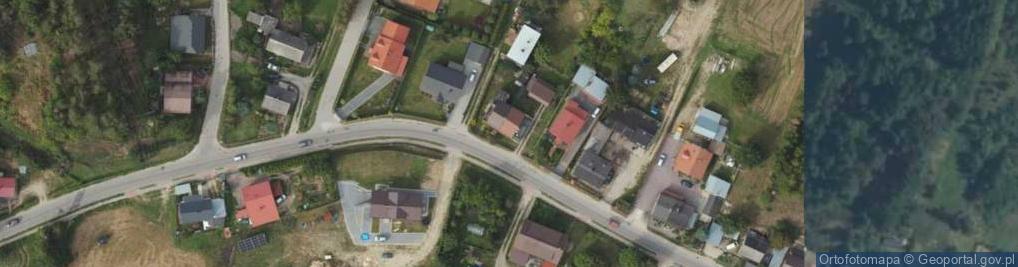 Zdjęcie satelitarne Waraksiewicza, gen. ul.