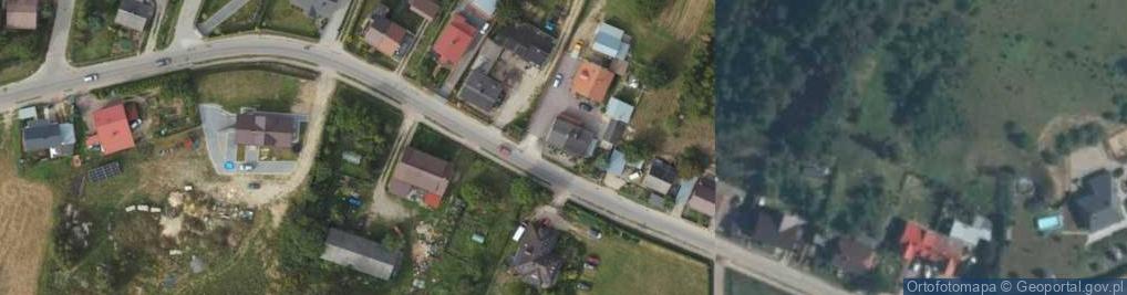 Zdjęcie satelitarne Waraksiewicza, gen. ul.