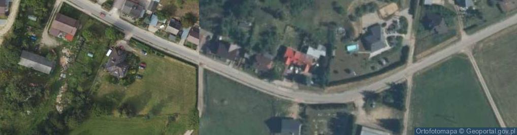 Zdjęcie satelitarne Waraksiewicza, gen. ul.