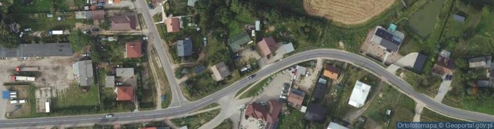 Zdjęcie satelitarne Waraksiewicza, gen. ul.