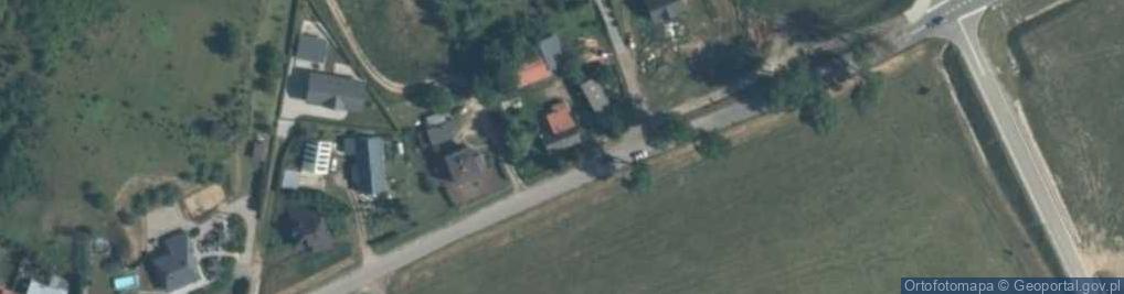 Zdjęcie satelitarne Waraksiewicza, gen. ul.