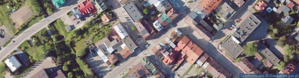 Zdjęcie satelitarne Warszawska ul.