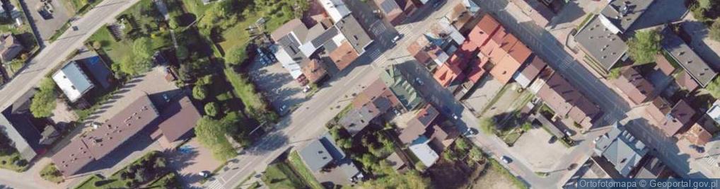 Zdjęcie satelitarne Warszawska ul.