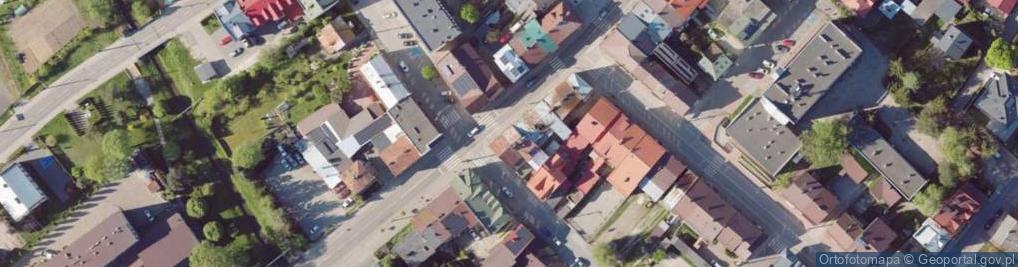 Zdjęcie satelitarne Warszawska ul.