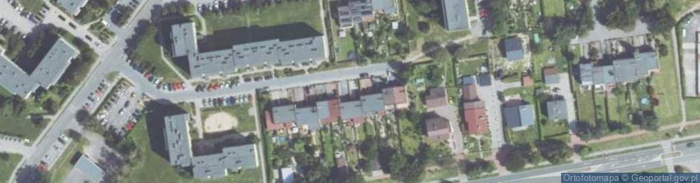 Zdjęcie satelitarne Wąska ul.