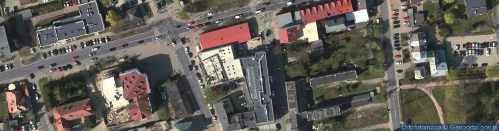 Zdjęcie satelitarne Warszawska ul.
