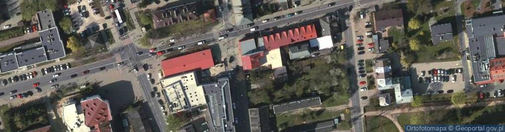 Zdjęcie satelitarne Warszawska ul.