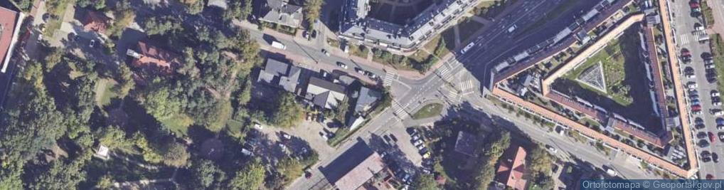 Zdjęcie satelitarne Warszawska ul.