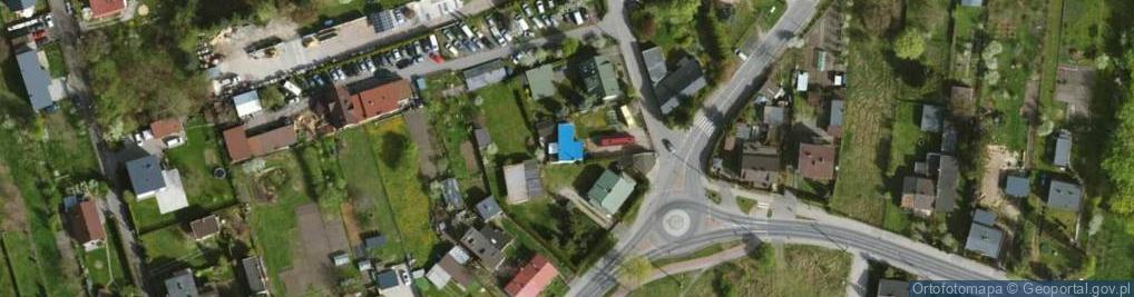 Zdjęcie satelitarne Wąska ul.