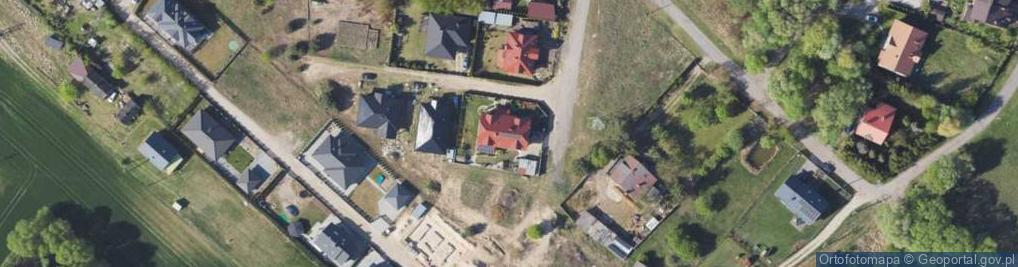 Zdjęcie satelitarne Wakacyjna ul.