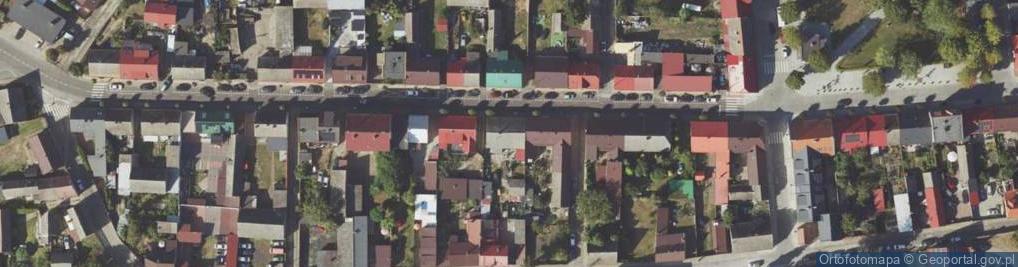 Zdjęcie satelitarne Warszawska ul.