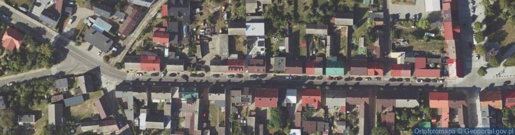 Zdjęcie satelitarne Warszawska ul.