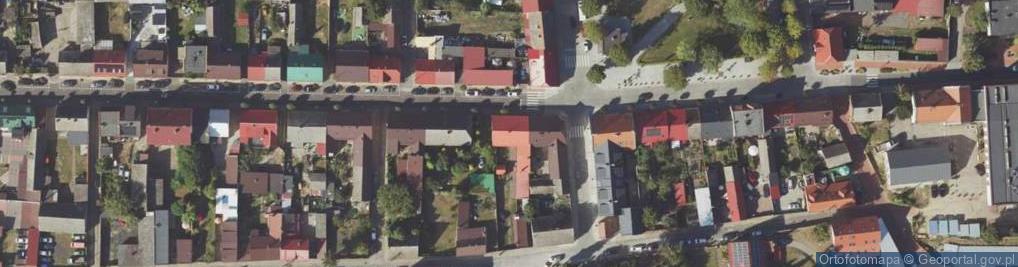 Zdjęcie satelitarne Warszawska ul.