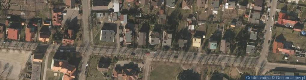 Zdjęcie satelitarne Warszawska ul.