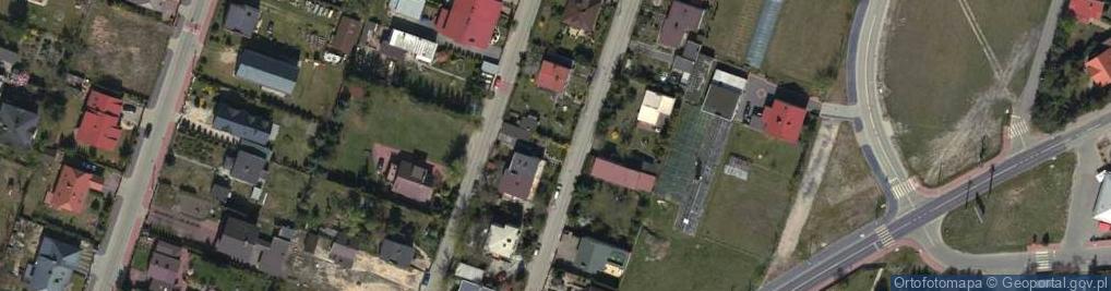Zdjęcie satelitarne Warzywna ul.