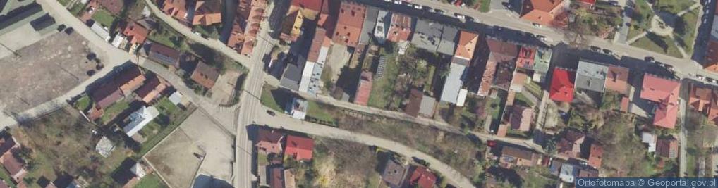 Zdjęcie satelitarne Wąska ul.