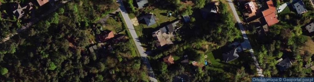 Zdjęcie satelitarne Wakacyjna ul.
