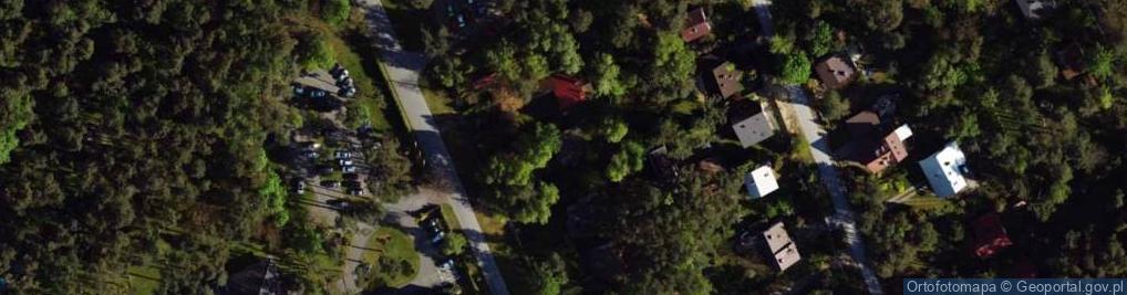 Zdjęcie satelitarne Wakacyjna ul.