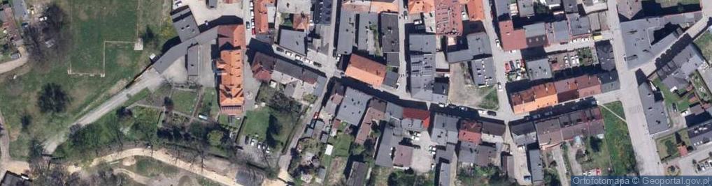 Zdjęcie satelitarne Warowna ul.